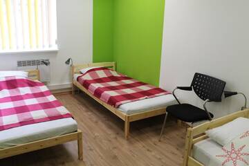Стандартный трехместный номер в  Hostel Sparta
